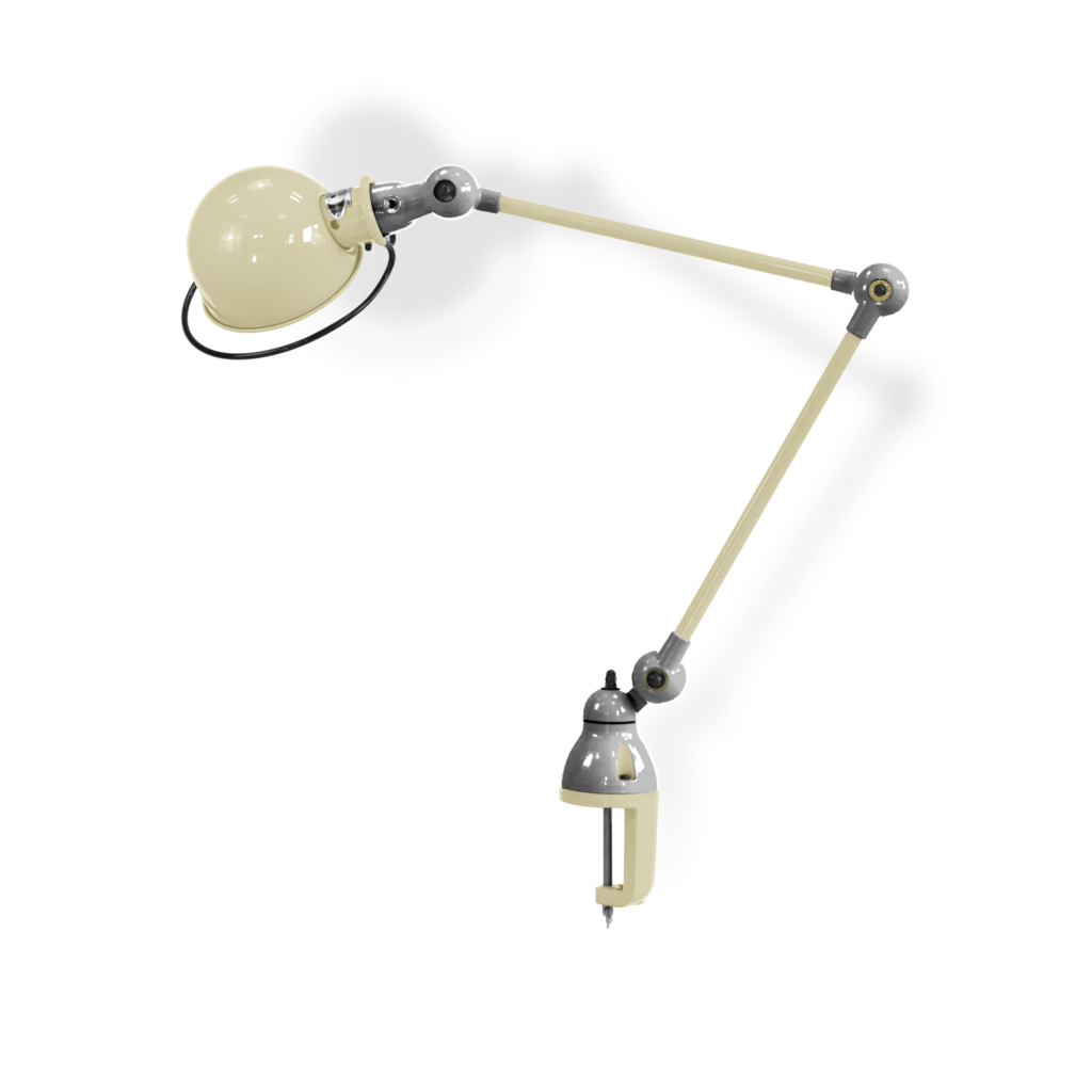 Loft D4040i Bordlampe Klemme Fra Jield Ivory Blank Poleret