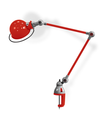 Loft D4040i Bordlampe Klemme Fra Jield Red Blank Poleret