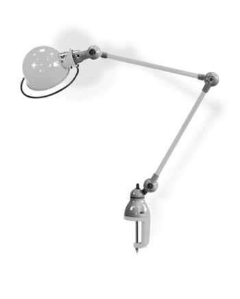 Loft D4040i Bordlampe Klemme Fra Jield Silver Grey Blank Poleret