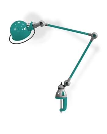 Loft D4040i Bordlampe Klemme Fra Jield Water Blue Blank Poleret