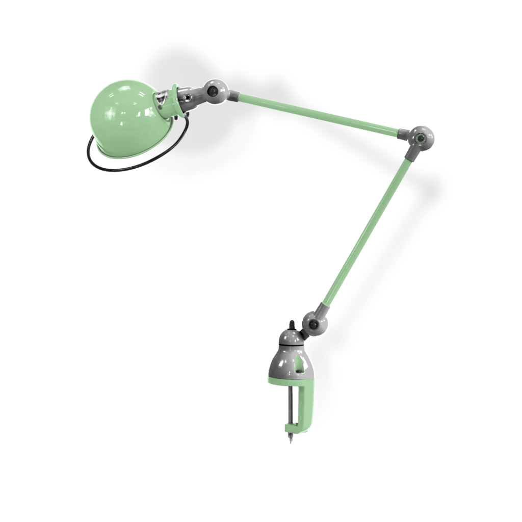 Loft D4040i Bordlampe Klemme Fra Jield Water Green Blank Poleret