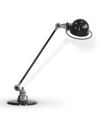 Loft D6000i Bordlampe Fra Jield Black Blank Poleret
