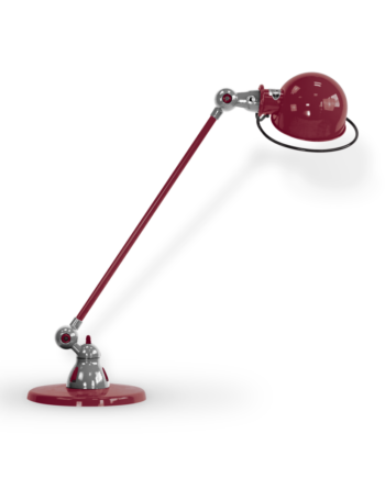 Loft D6000i Bordlampe Fra Jield Burgundy Blank Poleret