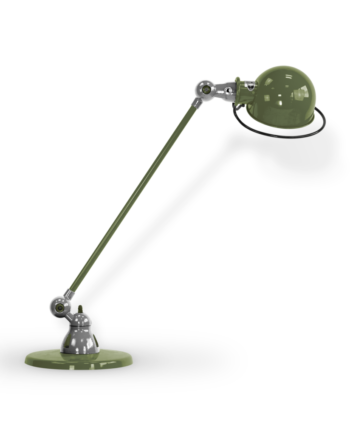 Loft D6000i Bordlampe Fra Jield Olive Green Blank Poleret