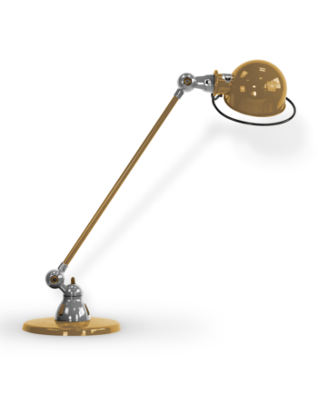 Loft D6000i Bordlampe Fra Jield Pearl Gold Blank Poleret