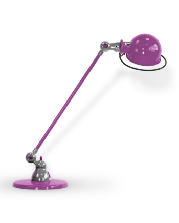 Loft D6000i Bordlampe Fra Jield Violet Fuschia Blank Poleret