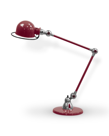 Loft D6440i Bordlampe Fra Jield Burgundy Blank Poleret