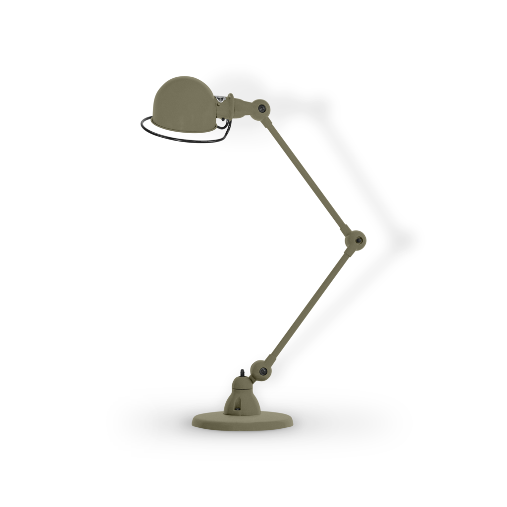 Loft D6440i Bordlampe Fra Jield Khaki Grey Mat