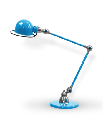 Loft D6440i Bordlampe Fra Jield Light Blue Blank Poleret