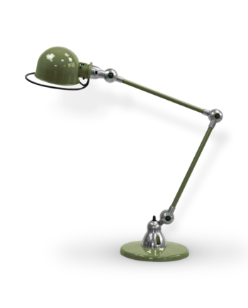 Loft D6440i Bordlampe Fra Jield Olive Green Blank Poleret
