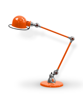 Loft D6440i Bordlampe Fra Jield Orange Blank Poleret