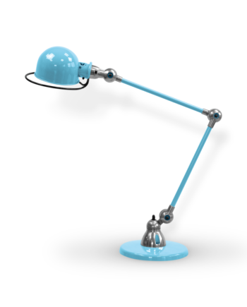 Loft D6440i Bordlampe Fra Jield Pastel Blue Blank Poleret