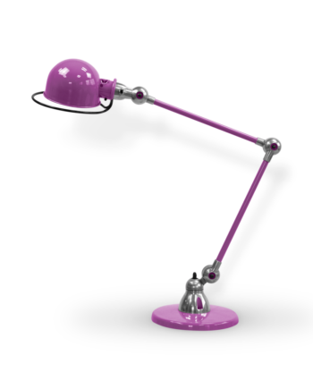 Loft D6440i Bordlampe Fra Jield Violet Fuschia Blank Poleret