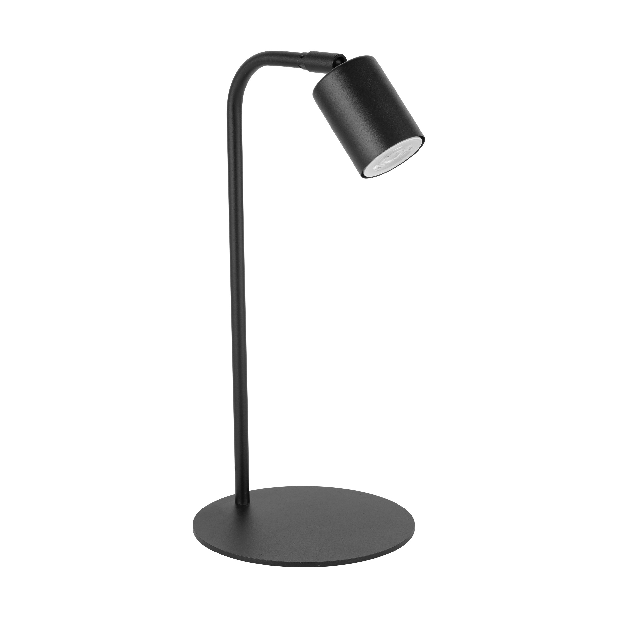 Logan Bordlampe Sort Metal