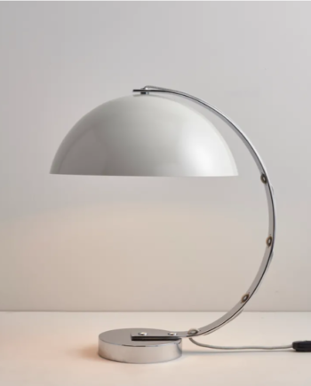 London Table Light Bordlampe Original Btc Grå Grå Stofledning
