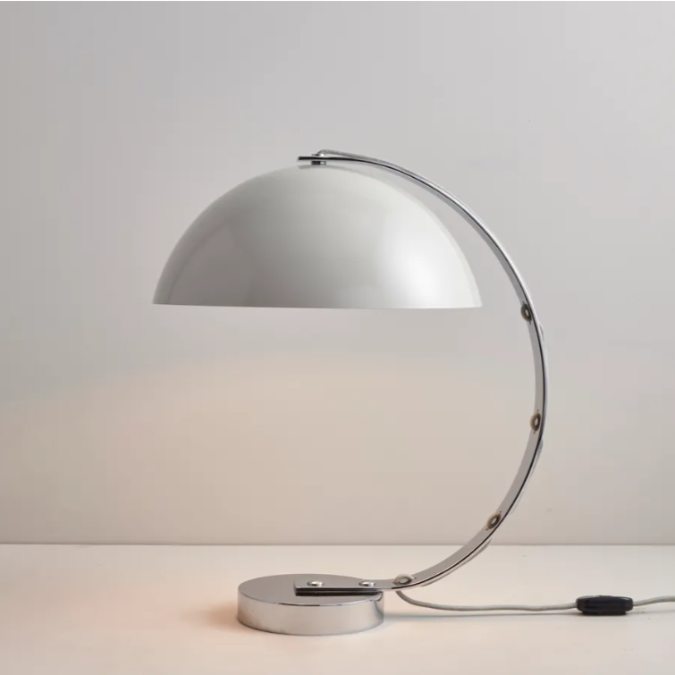 London Table Light Bordlampe Original Btc Grå Grå Stofledning