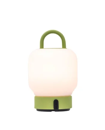 Loome Bordlampe Batterilampe Moss Grøn