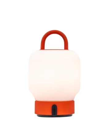 Loome Bordlampe Batterilampe Orange