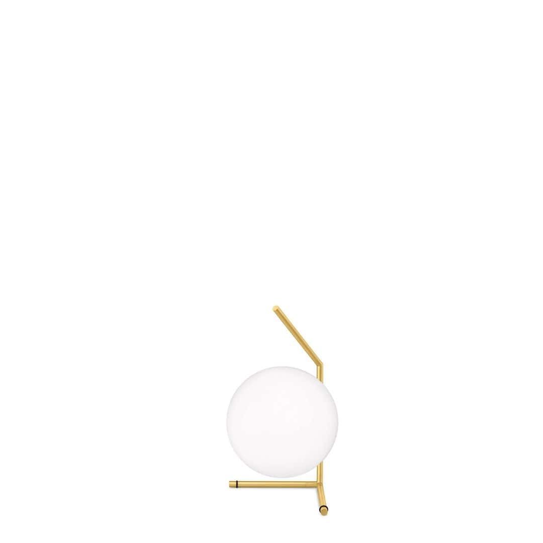 Low Bordlampe Messing Flos
