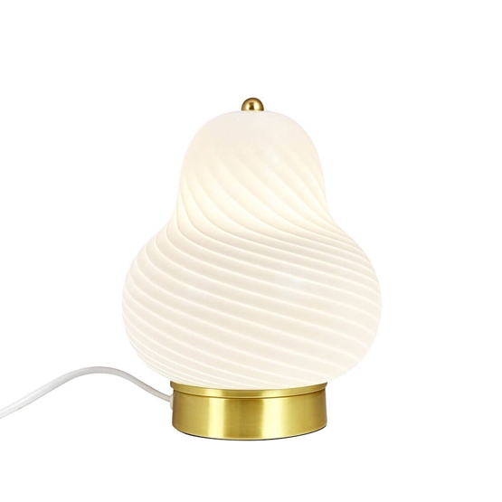 Lucy Bordlampe Hvid