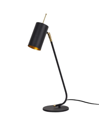 Lumi Bordlampe Guld Sort Jern