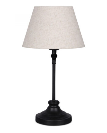 Lumi Gand Bordlampe Creme Stof Metal