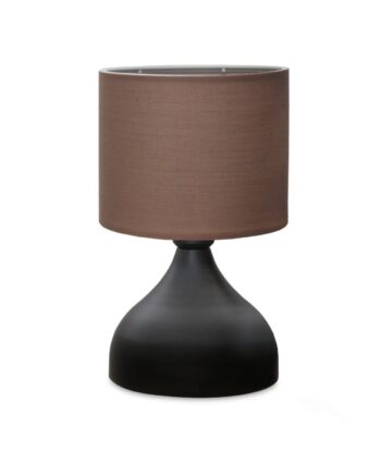 Lumi Paredes Bordlampe Taupe Stof Metal