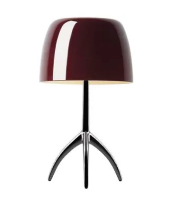 Lumiere Grande Rød Sort Krom Off