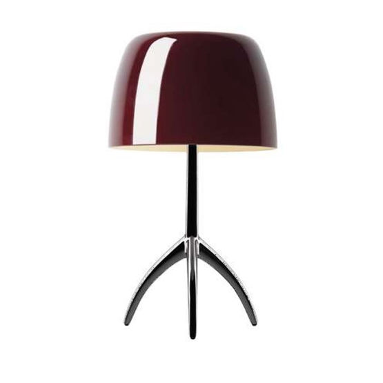 Lumiere Grande Rød Sort Krom Off