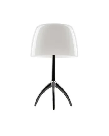 Lumiere Piccola Hvid Sort Krom Off