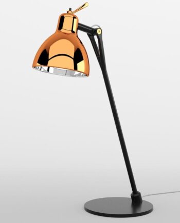 Luxy Glam Bordlampe Kobber Rotaliana