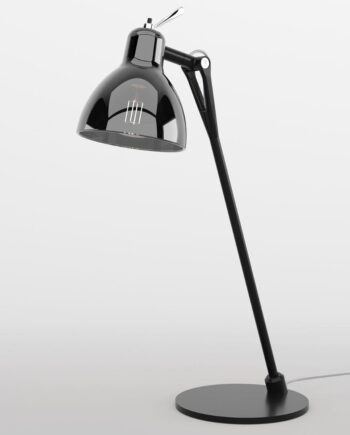Luxy Glam Bordlampe Smokey Sort Rotaliana