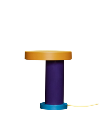 Magic Bordlampe Orange Petrol Lilla