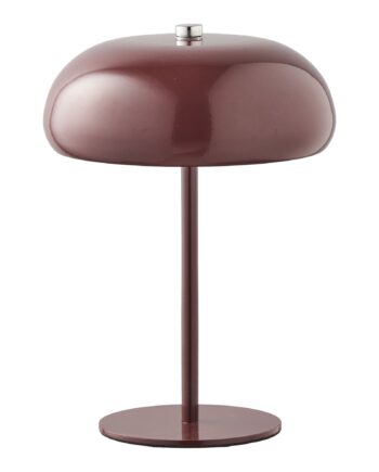 Margate Bordlampe Bordlampe Genopladelig Metal Bordeaux ø16