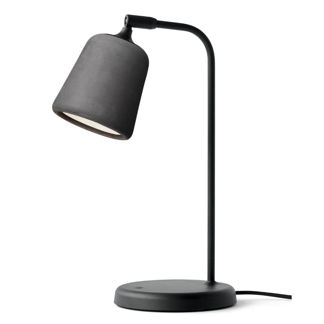 Material Bordlampe Mørk Grå New Works