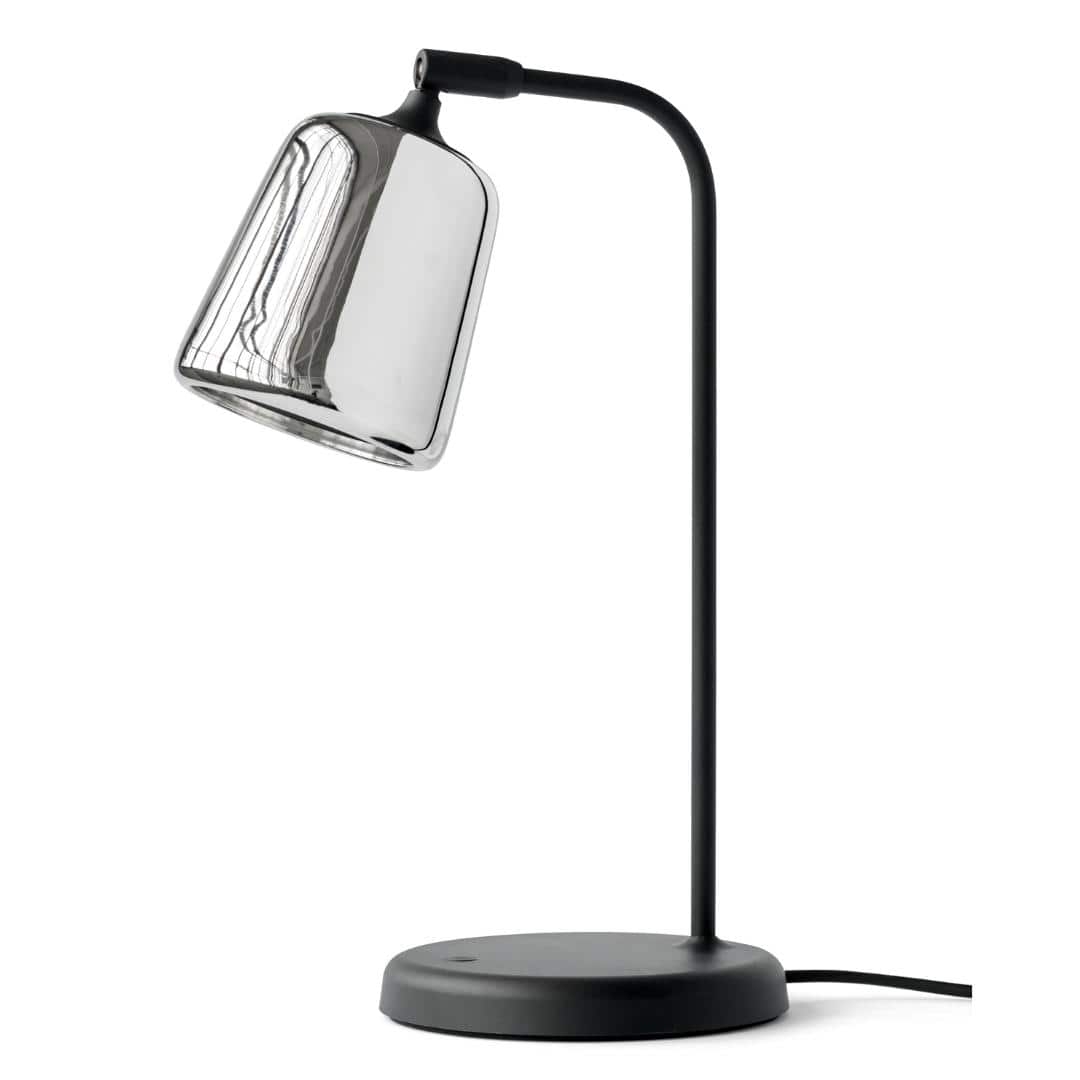 Material Bordlampe Stainless Steel New Works