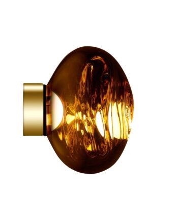 Melt Led Loftlampe Væglampe Tom Dixon Guld