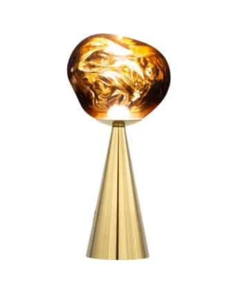 Melt Portable Bordlampe Batterilampe Guld