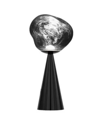 Melt Portable Bordlampe Batterilampe Sort