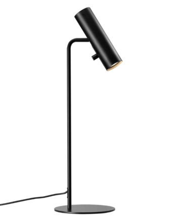 Mib Bordlampe Sort Længe Lager Haves Design For The People