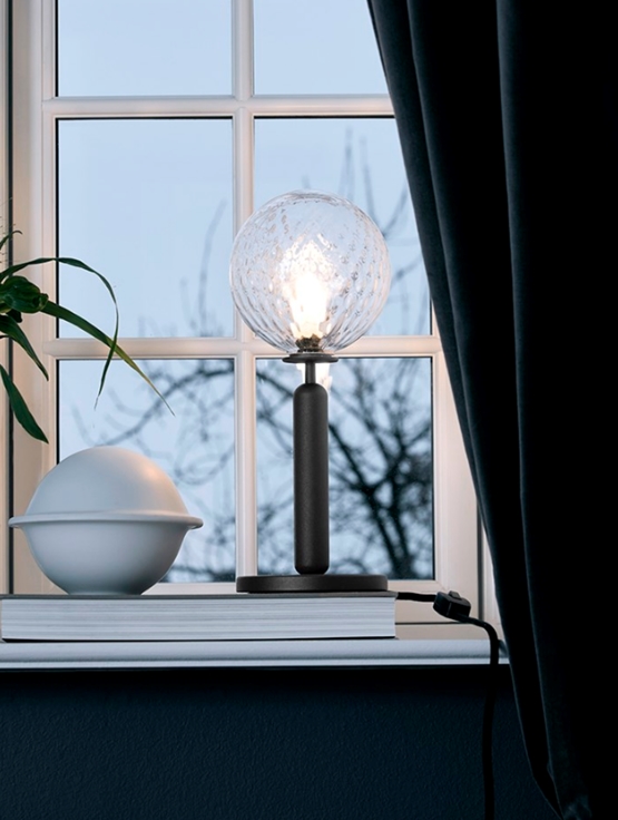 Miira Bordlampe Grå Klar