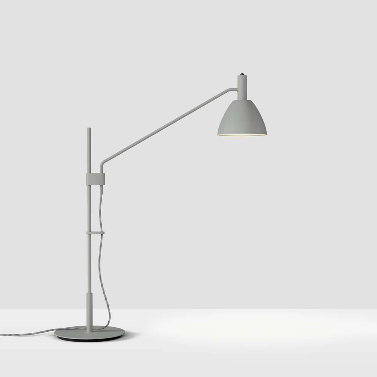 Mini Bauhaus Bordlampe Lumini Grå