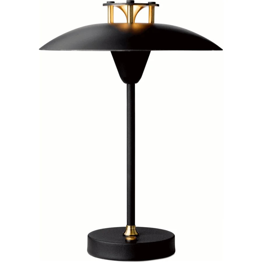 Mini Stepp Portable Bordlampe Fra Halo Design Sort