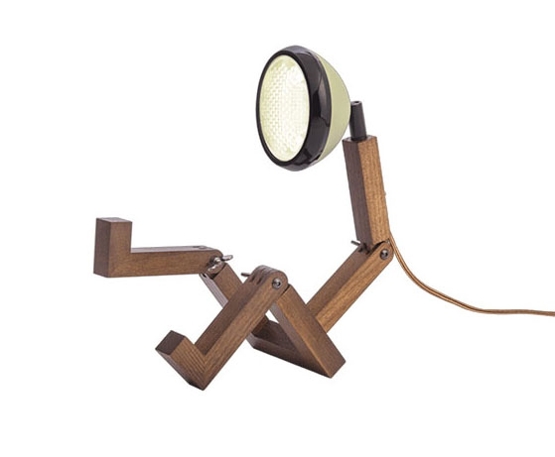 Mini Wattson Bordlampe Desert Grøn