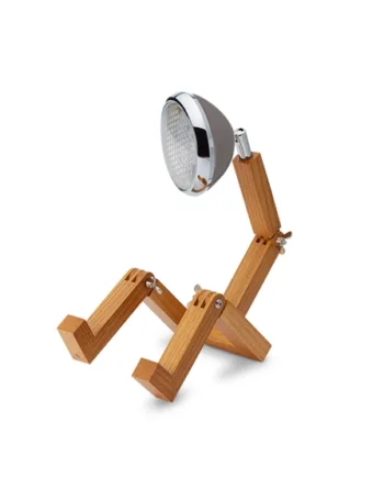 Mini Wattson Bordlampe Lava Grå
