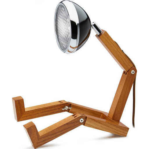 Mini Wattson Bordlampe Sort