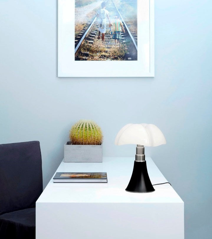 Minipipistrello Bordlampe Fra Martinelli Luce Hvid