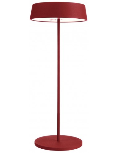 Miram Inden Udendørs Trådløs Bordlampe H30 Led Vinrød