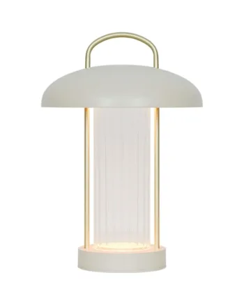 Mirano Portable Batteri Bordlampe Beige
