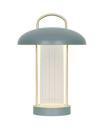 Mirano Portable Bordlampe Støvet Grøn Nordlux